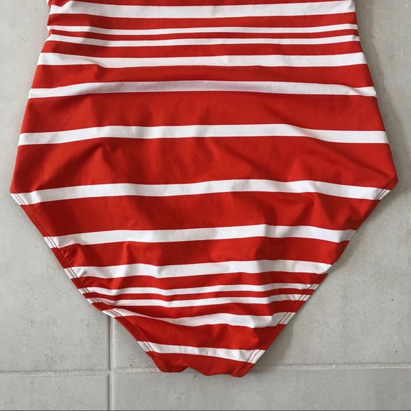 Lauren Ralph Lauren Striped Swimsuit - Picture 8 of 8